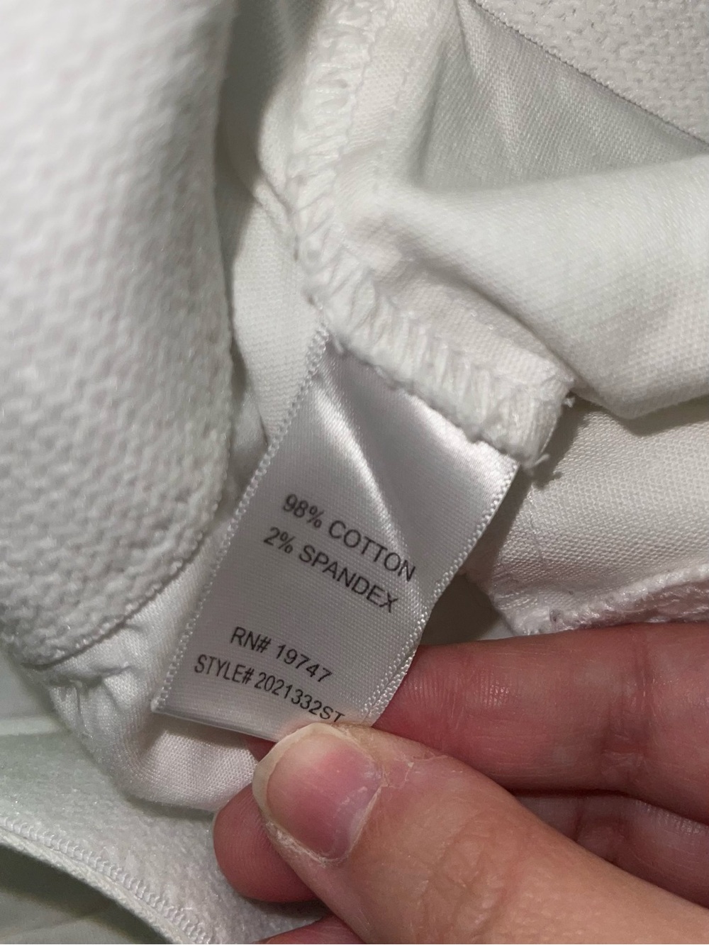 Counterparts White Cropped Pants Size 16 | Coastal Grandmother Resort Wear - Picture 8 of 8